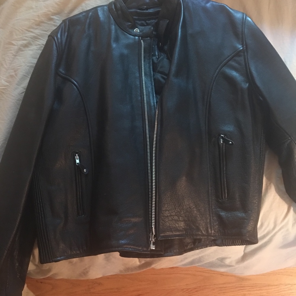 Leather King motorcycle jacket